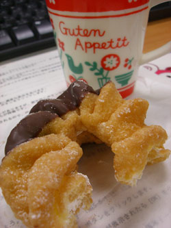 そして原稿の上